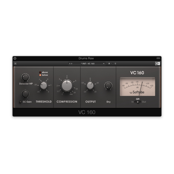 Native Instruments VC 160 Quick Start Manual