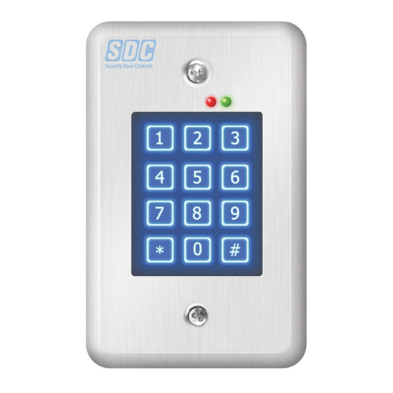 SDC EntryCheck 918 Installation Instructions Manual
