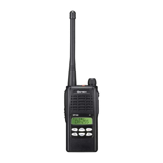 E-Tech EP100 Manual