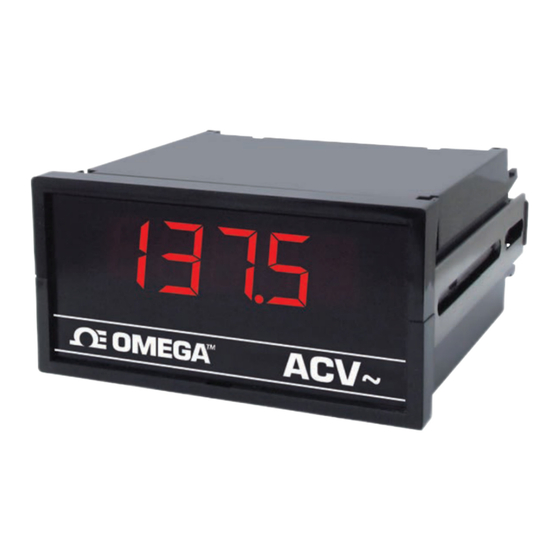 Omega DP301AN User Manual