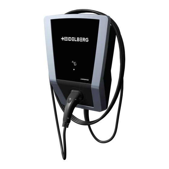 HEIDELBERG Wallbox connect.home Operating Instructions Manual