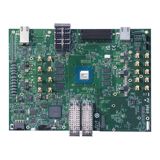 Intel altera Agilex 5 FPGA E 065B Series User Manual