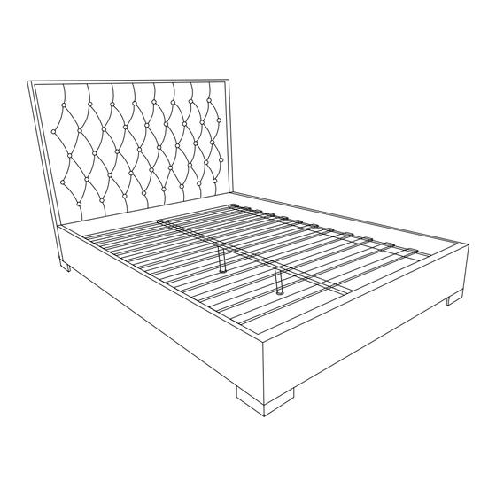 Happy Beds Chelsea Velvet Bed 4ft6 Double Assembly Instructions Manual