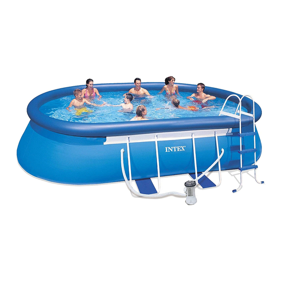 INTEX OVAL FRAME POOL USER MANUAL Pdf Download | ManualsLib