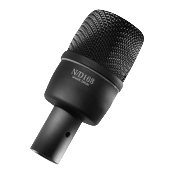 Electro-Voice N/D168 Manual