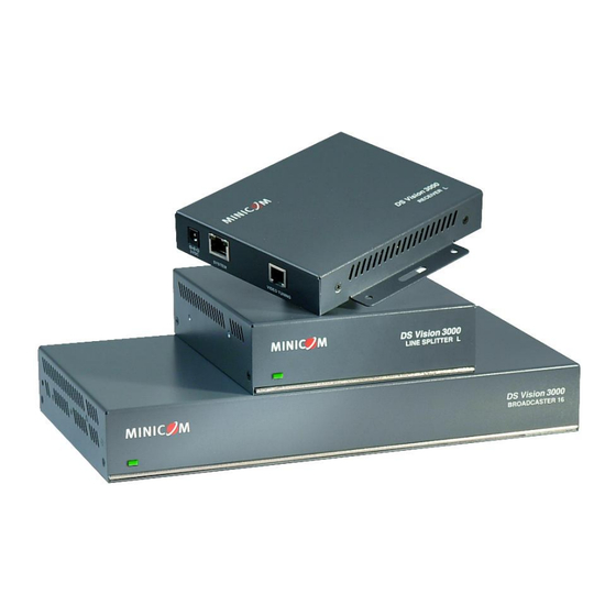 Minicom DS Vision 3000 User Manual