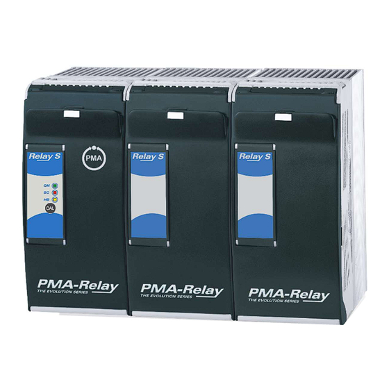 PMA Relay S Series User Manual