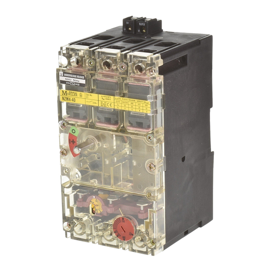 Moeller A-NZM4 Series Installation Instructions