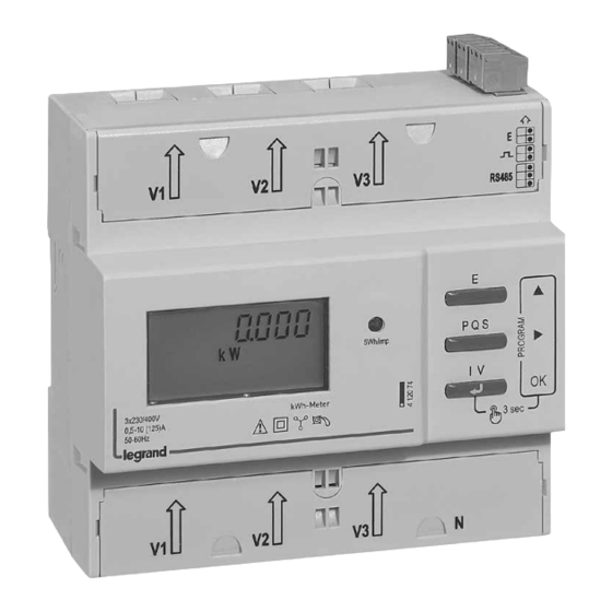 LEGRAND RS485 User Manual