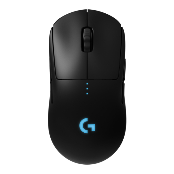 Logitech PRO WIRELESS Setup Manual