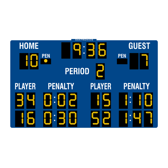 Daktronics H-2024-9 Installation And Maintenance Manual