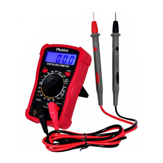 Plusivo DMM Manual
