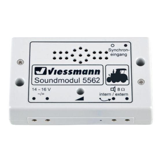 Viessmann LANZ Bulldog Operation Manual
