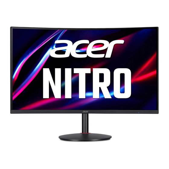 Acer NITRO XZ322QU User Manual