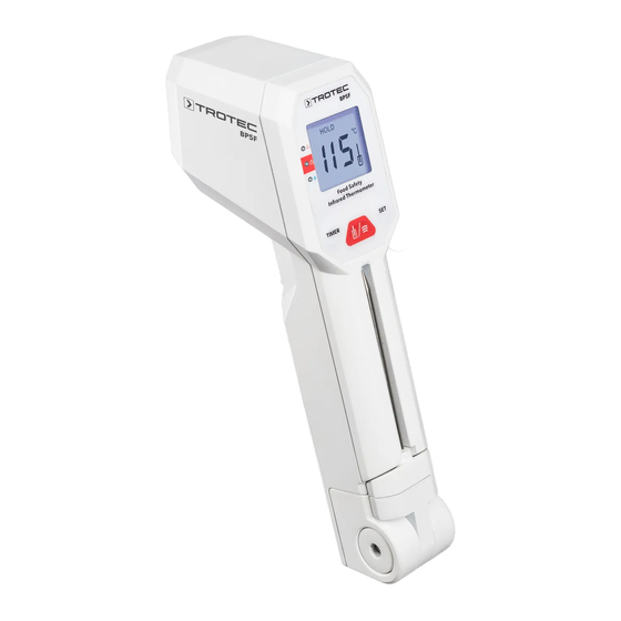 Trotec BP5F Manual