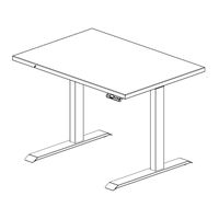 Workrite Ergonomics Ascent4 AS4LX-30-48-FXX-PS-X Assembly/Installation Instructions