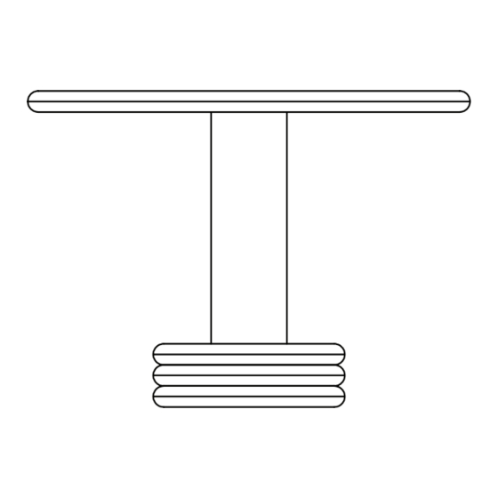 ELLISON STUDIOS BISTRO DINING TABLE Assembly  & Care Manual