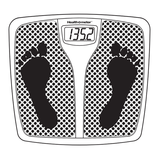 Health O Meter Digital Scale User Manual