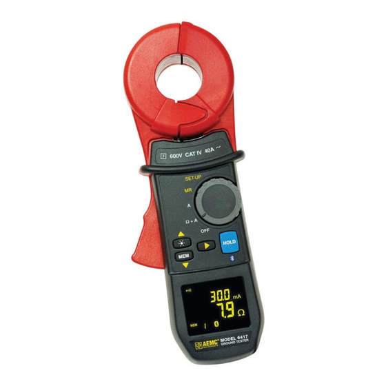 AEMC 6417 User Manual