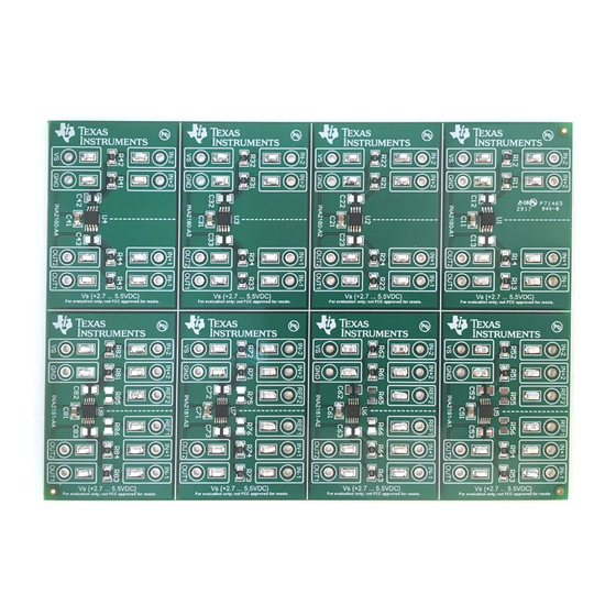 Texas Instruments INA2180-2181 User Manual