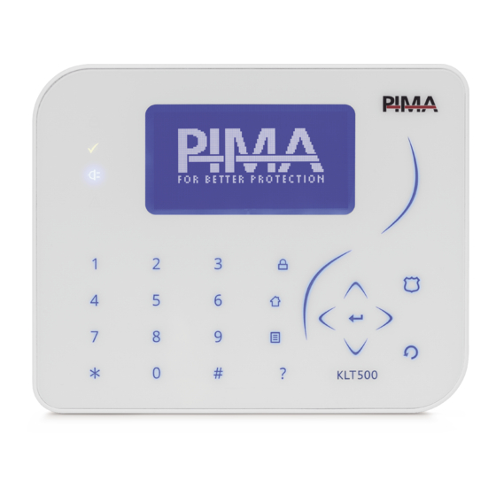 Pima KLT500 Manuals