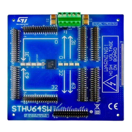 ST STEVAL-IME015V1 User Manual