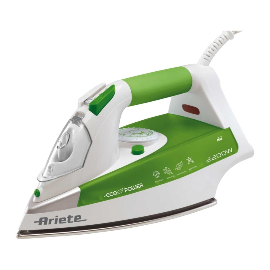 ARIETE Ecopower 6233 Manual