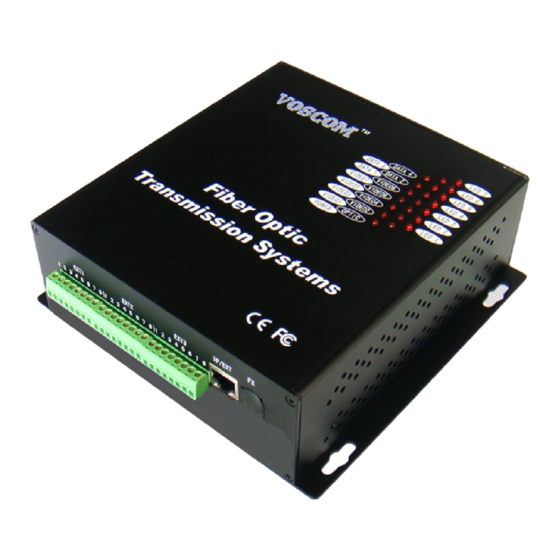 Voscom VOS-8FOM-D485T Series Manuals