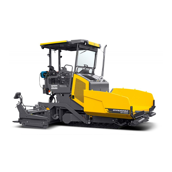 Atlas Copco Dynapac F1800C Operation & Maintenance Manual