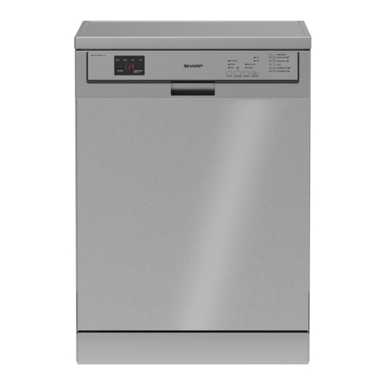 Sharp QW-HY15F49EI-EU Dishwasher Manuals