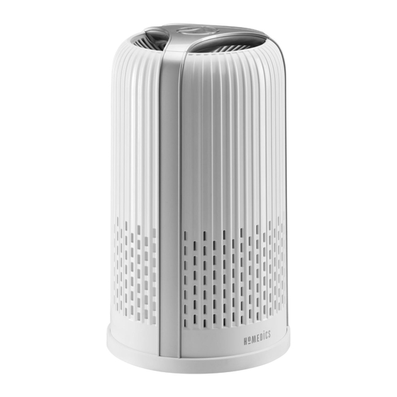HoMedics TOTALCLEAN AP-T10 Instruction Manual And  Warranty Information