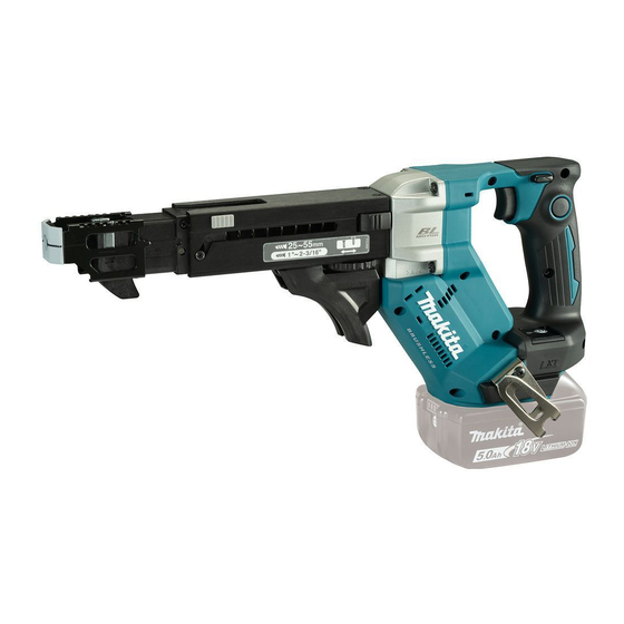 Makita DFR551Z Instruction Manual