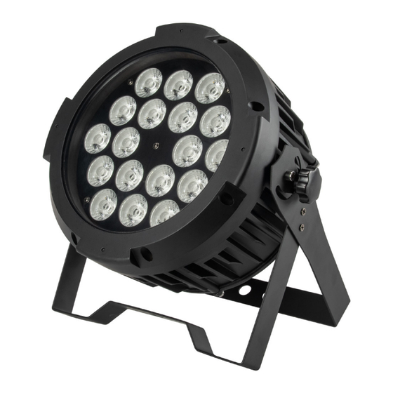 Flash LED PAR 18x10W IP65 ver.II User Manual