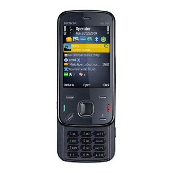 Nokia N86 8MP User Manual