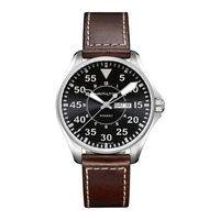Hamilton Khaki Aviation Quartz Instruction Manual