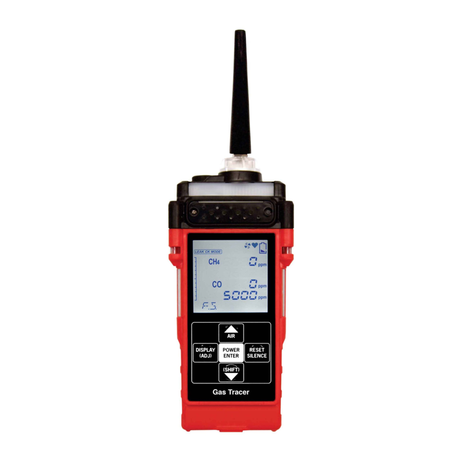 RKI Gas Tracer Portable Monitor Manuals