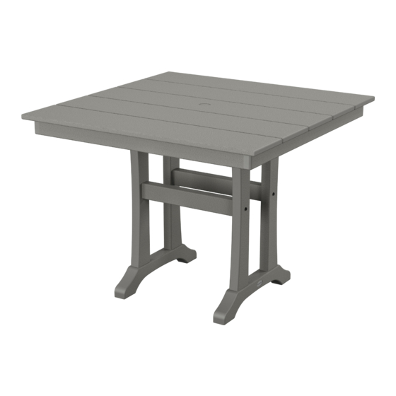 Polywood NCT44 Assembly Instructions