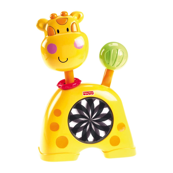 Fisher-Price Push N See Giraffe Manual