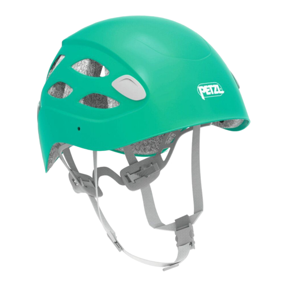 Petzl BOREA Instructions
