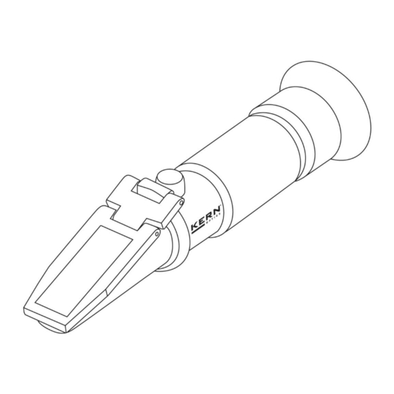 KERN ORA 4 RR Operating Manual