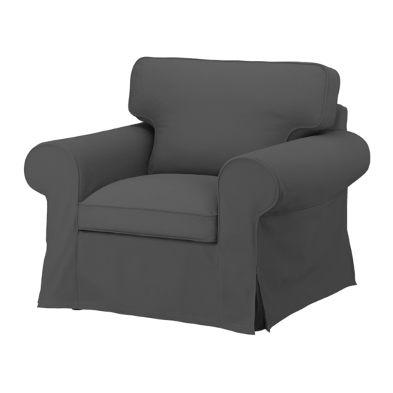 IKEA EKTORP CHAIR FRAME(NEW Assembly Instructions Manual