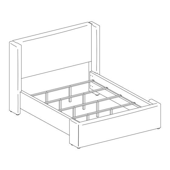 Living Spaces 5260WH-K-HBFB Assembly Instructions Manual