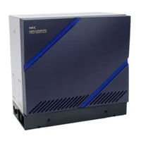 NEC NEAX 7400 ICS M100MX Manual