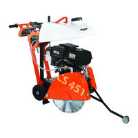 Norton CS 451 P13 Operating Instructions And Spare Parts List