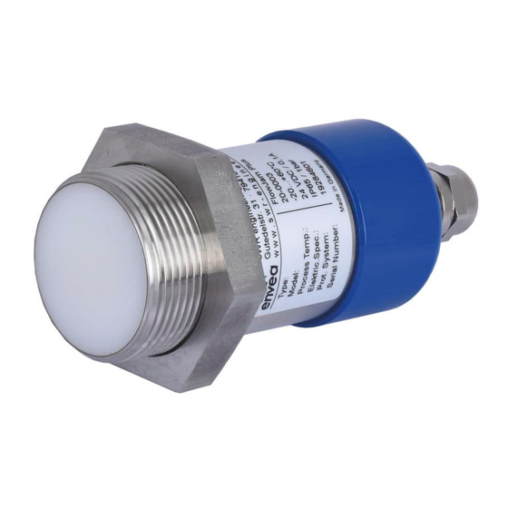 envea ProGap 2.0-BS Ex Level Sensor Manuals