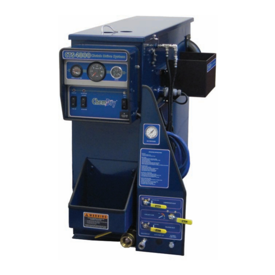 HydraMaster ChemDry CTS 4600 CDS Manuals