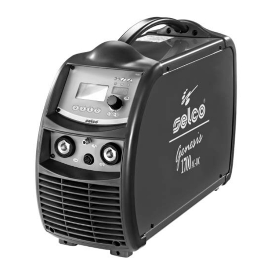 Selco Genesis 1700 AC/DC Instruction Manual