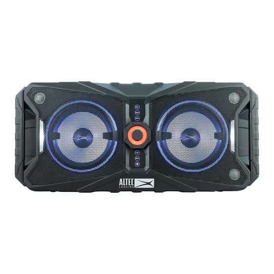 Altec Lansing ALP-XP850 User Manual