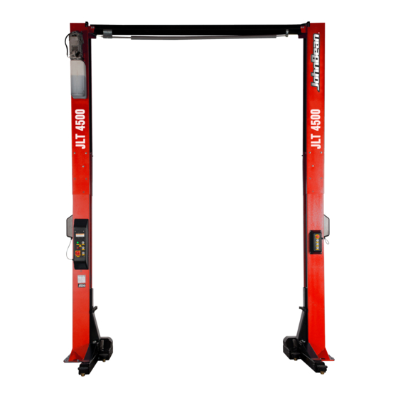 John Bean JLT4500S Manual