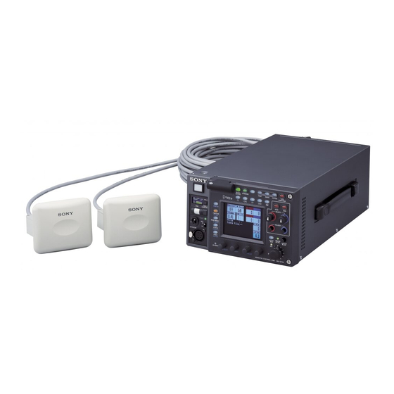 Sony WLL-RX55 Manual